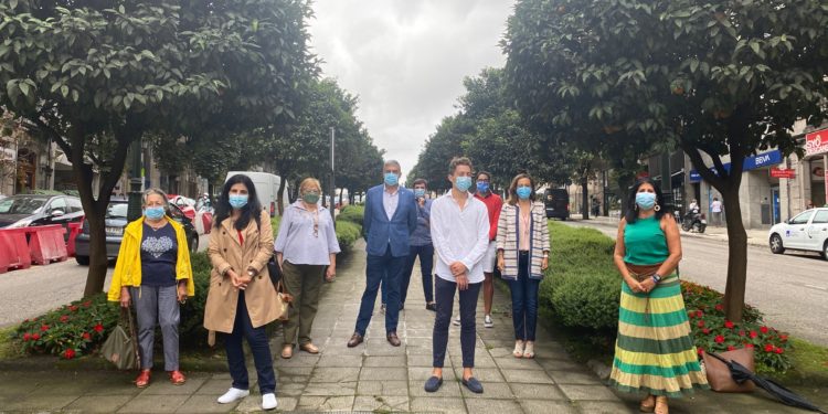 El PP califica de “esperpento” la obra de la Gran Vía y se compromete “recuperar” la avenida en el futuro