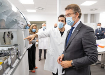 Vigo estrea o novo laboratorio de Microbioloxía para o sistema ‘pooling’ de cribado da Covid-19