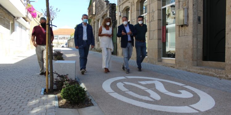 O centro de Mondariz loce nova cara