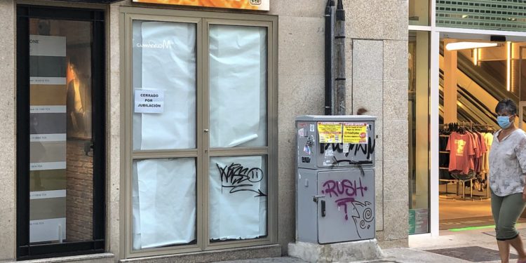 El final de los gofres de la Rúa do Príncipe