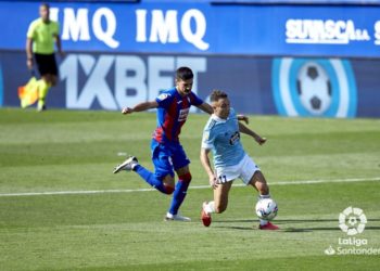 Dimitrovic seca a un buen Celta en Eibar