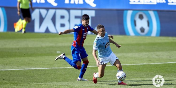 Dimitrovic seca a un buen Celta en Eibar