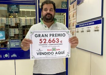 La Bonoloto da una alegría en el centro de Vigo