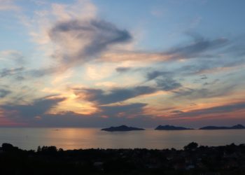 Vigo marca la temperatura más alta del año y O Viso alcanza los 39 grados