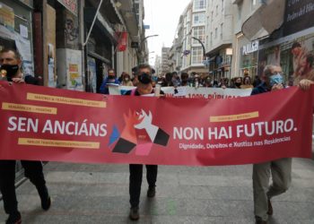 Clamor en Vigo contra la «matanza» en las residencias: «Estamos en manos de empresas desalmadas»