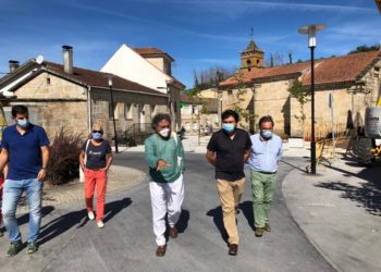 As Neves transforma o espazo urbano entre o colexio e a praza de Santo Agostiño