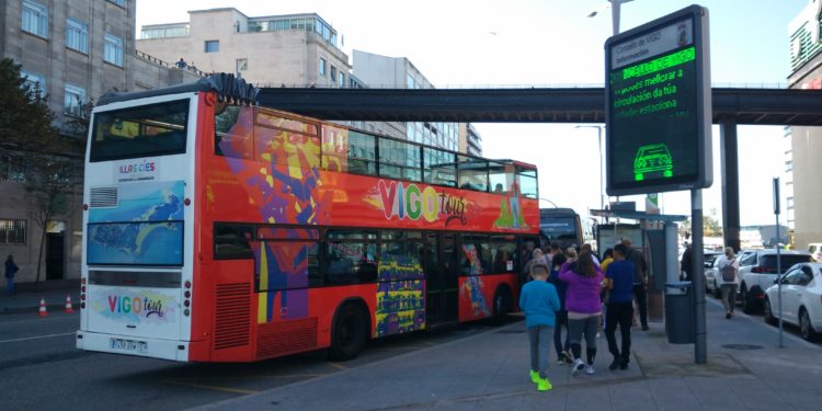 Viaxar no Bus Turístico de Vigo será de balde esta fin de semana