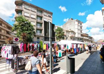 A Policía Local de Ponteareas desmonta sete postos ilegais de venda ambulante
