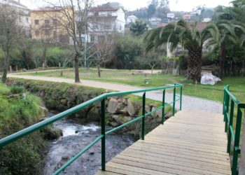 Caballero promete 140 árbores de gran porte no novo paseo do río Lagares