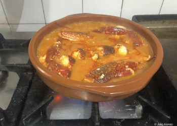 Arroz con bogavante en El Grillo