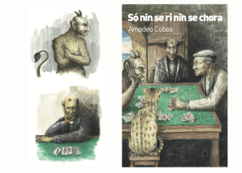 Amadeo Cobas presenta en Vigo a súa nova obra ‘Só nin se ri nin se chora’