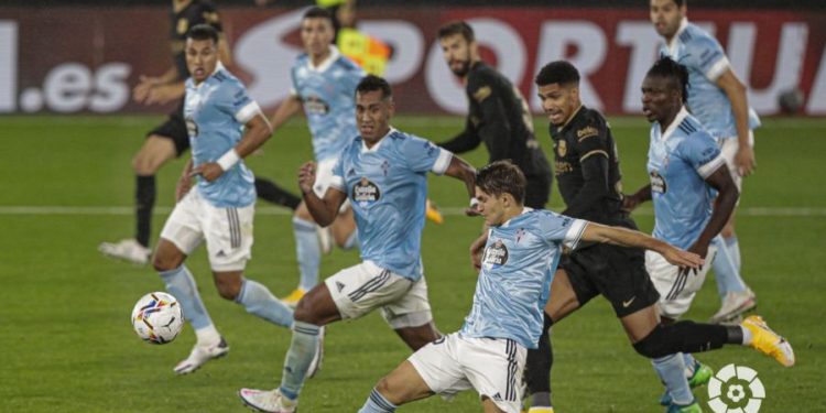 Un Celta sin chispa cae ante el nuevo Barça de Ansu Fati