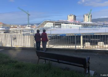 Contemplando el mar desde Vía Norte