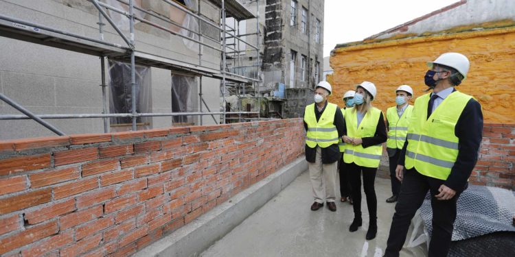 La Xunta prevé acabar a finales de año las obras del albergue de peregrinos de Vigo