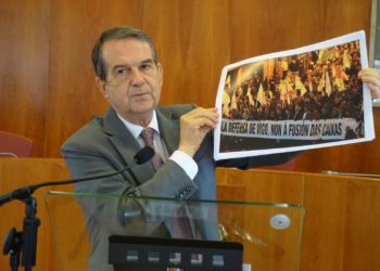 Caballero exige a Feijóo que salga “hoy mismo” a “dar explicaciones” sobre la “mayor catástrofe financiera de Galicia”