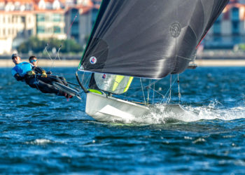 Suárez y Cantero muestran su jerarquía y Wizner y García aspiran al podio en el Nacional de 49er