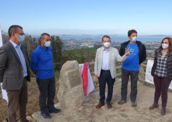 Os montes de Matamá rememoran a afouteza da cidadanía viguesa nos lumes de outubro de 2017