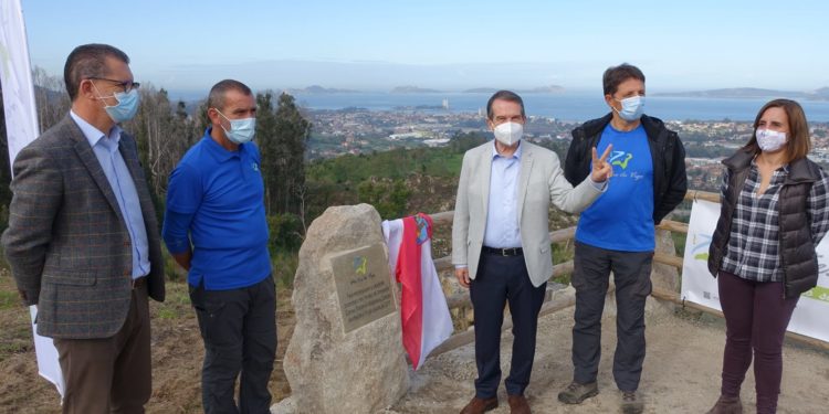 Os montes de Matamá rememoran a afouteza da cidadanía viguesa nos lumes de outubro de 2017