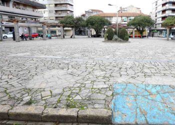Ponteareas inicia as obras de humanización da Praza de Bugallal
