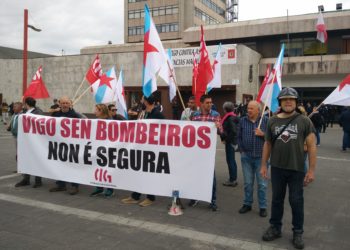 A CIG presenta unha denuncia penal contra Caballero por “vulnerar o dereito de folga dos bombeiros”