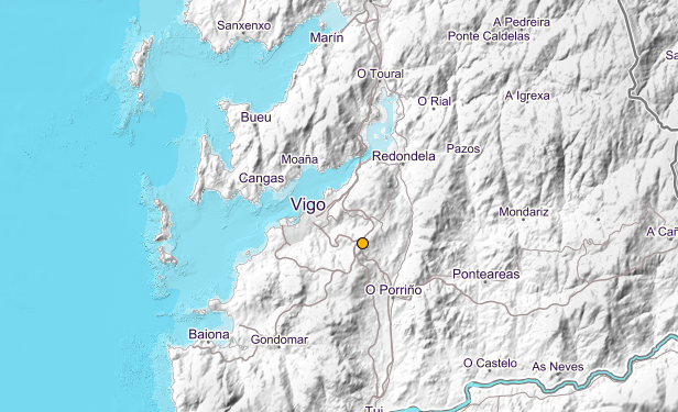 El IGN reporta un terremoto con epicentro en Mos