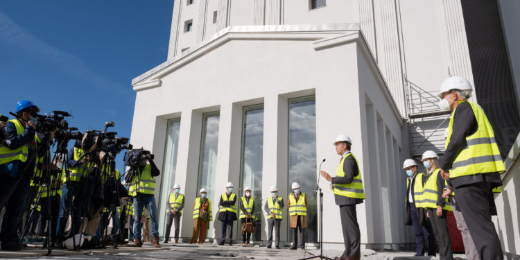 As obras da Cidade da Xustiza atópanse ao 75% de execución