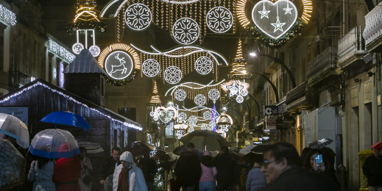 Vigo cambia la fecha del encendido de las luces de Navidad