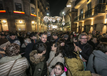 Vigo gastará 46.000 euros en las cámaras que regularán el aforo de las calles en Navidad