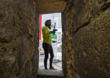 Así brilla de nuevo la Mina de Neptuno en Vigo