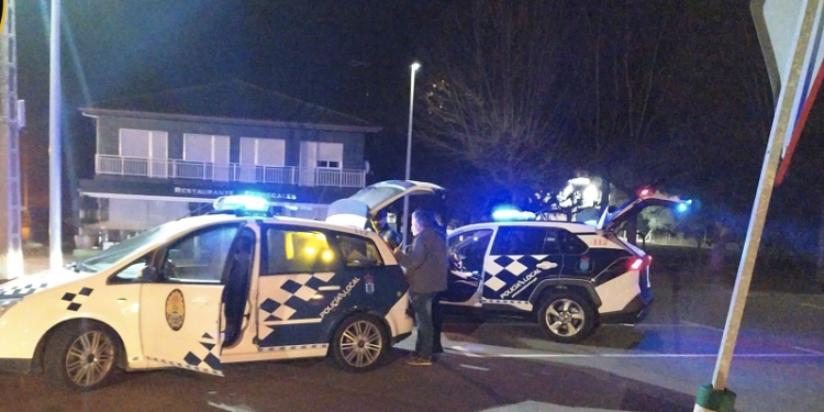 Lo Policía Local de Tomiño intercepta a un conductor que triplicaba la tasa de alcohol permitida