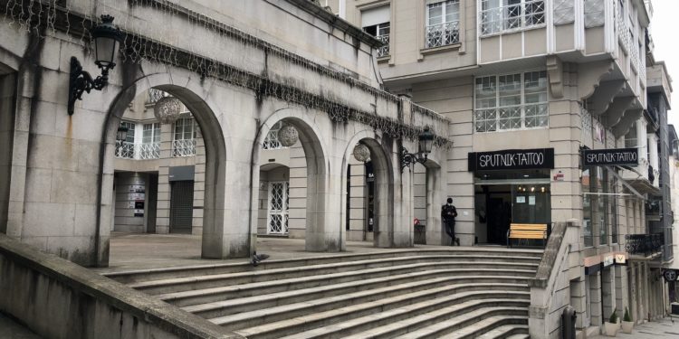 Rúa de Eduardo Iglesias, la calle en la que hubo un circo