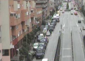 Gran despliegue policial en la Travesía de Vigo en una operación antidroga