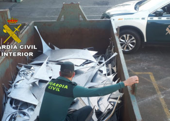 Detienen a los presuntos autores de una veintena de robos en una empresa de A Guarda