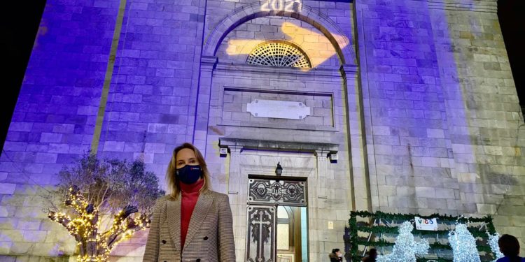 A iluminación da Concatedral de Vigo inaugura o proxecto “Acende o Xacobeo”