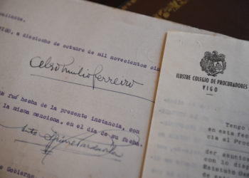 O Colexio de Procuradores saca á luz un arquivo inédito de Celso Emilio Ferreiro