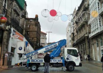 Vigo ya cuenta con cámaras para controlar el aforo en calles durante el Nadal
