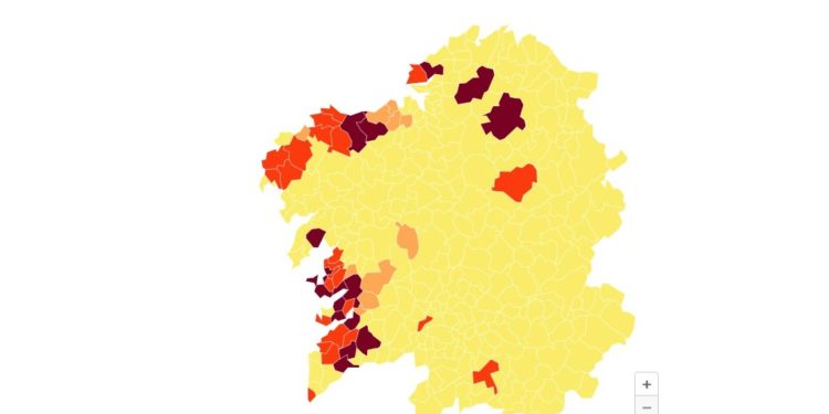 El área sanitaria de Vigo aumenta las altas y reduce contagios, casos activos y positividad al 5%