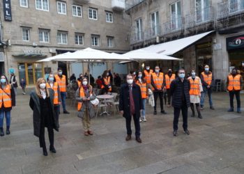 Los ‘asesores covid’ de la hostelería ya patrullan Vigo