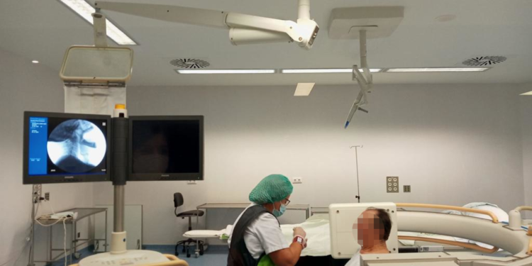 O Chuvi estrea unha nova técnica radiolóxica para diagnosticar a disfaxia