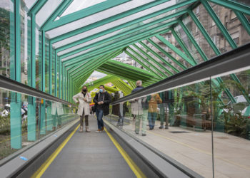 Así se ‘desliza’ la nueva Gran Vía: Vigo estrena cintas mecánicas y una reforma singular