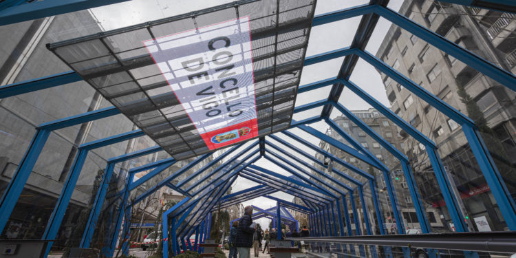 Así se ‘desliza’ la nueva Gran Vía: Vigo estrena cintas mecánicas y una reforma singular