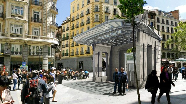 Madrid duplica la histórica estación de metro de Palacios